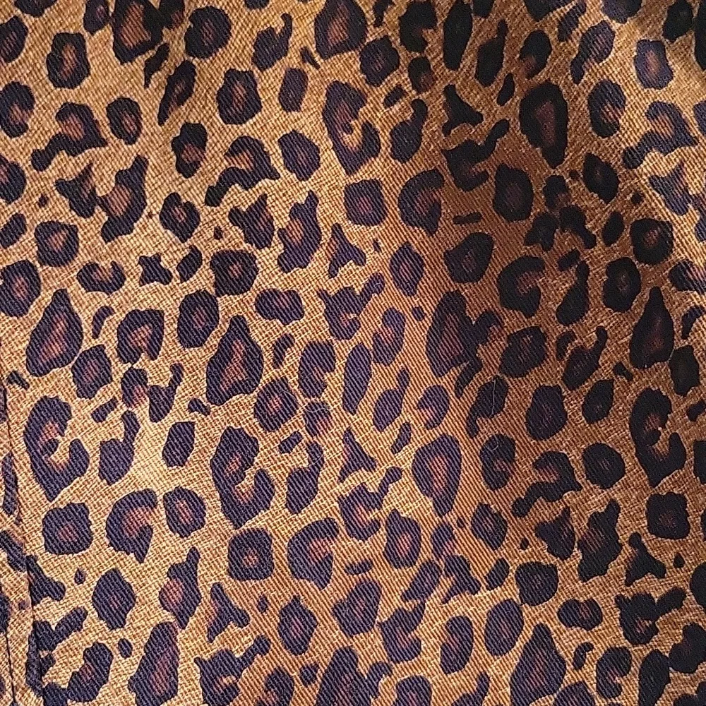 Lauren Ralph Lauren Leopard Print Pea Coat in Brown and Black - Picture 3 of 7